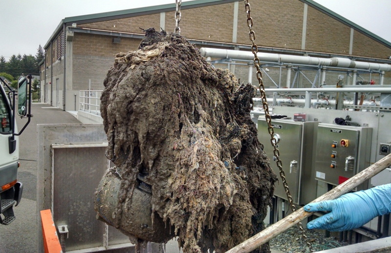 are flushing disposable wipes 1 problem in sewage treatment plants-_2