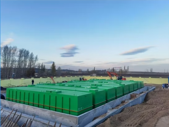can sewage treatment plants be installed above ground-_3